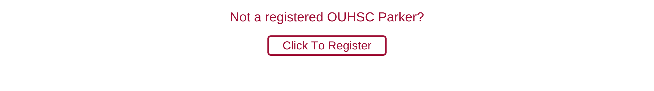 OUHSC Guest or Other Parker Registration